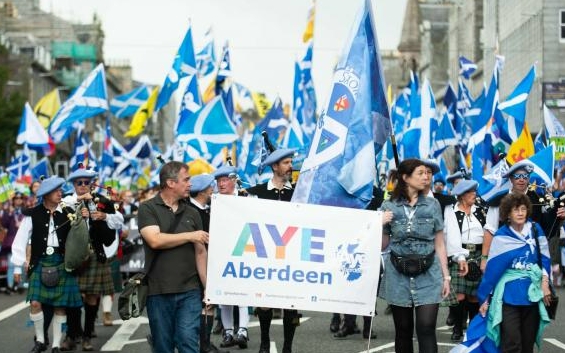 Thousands March For Scottish Independence in Aberdeen – Scottish ...